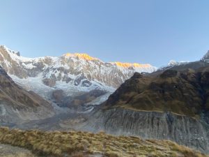 Annapurna 1 from South annapurna base camp