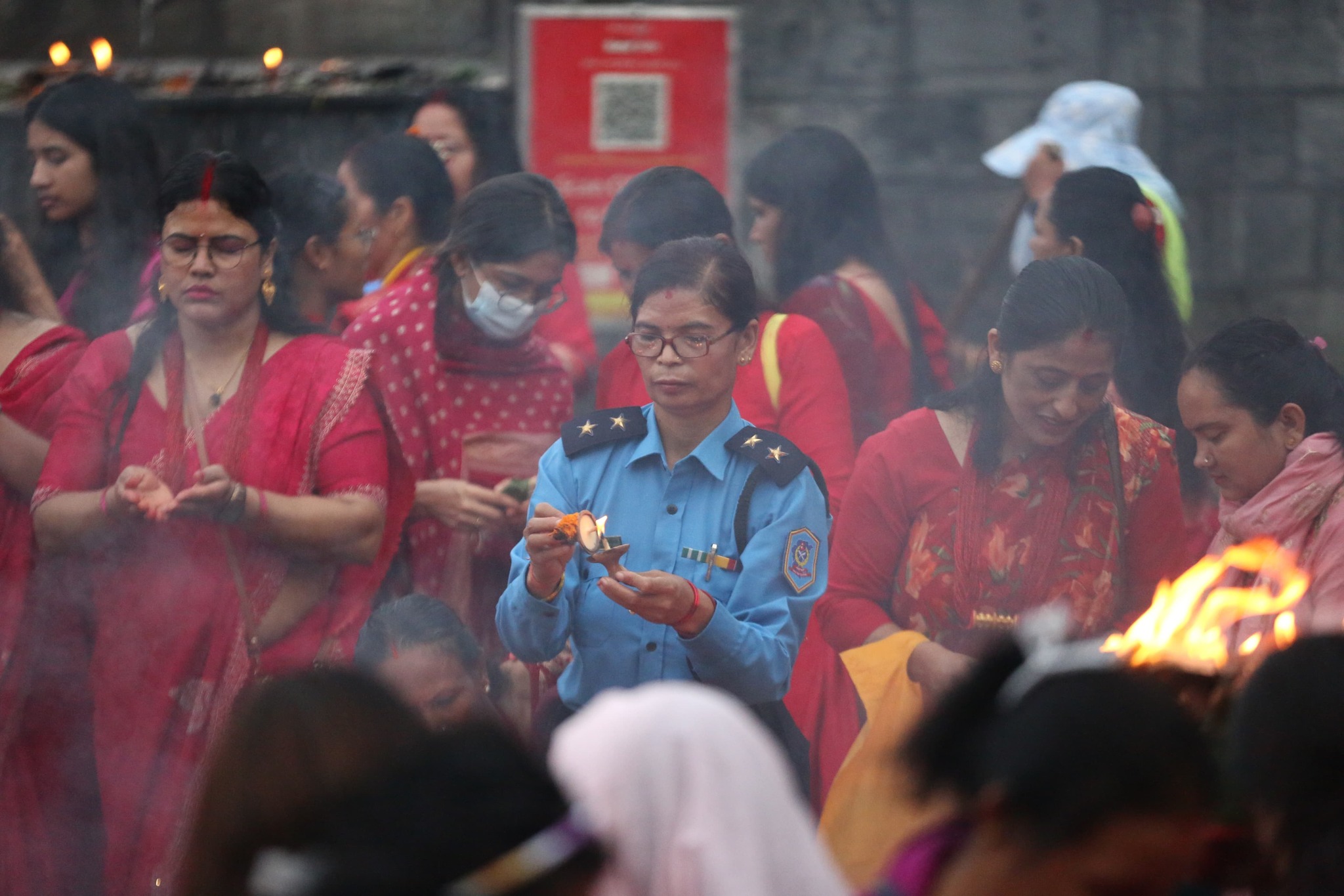 Honoring Tradition (teej) with Duty