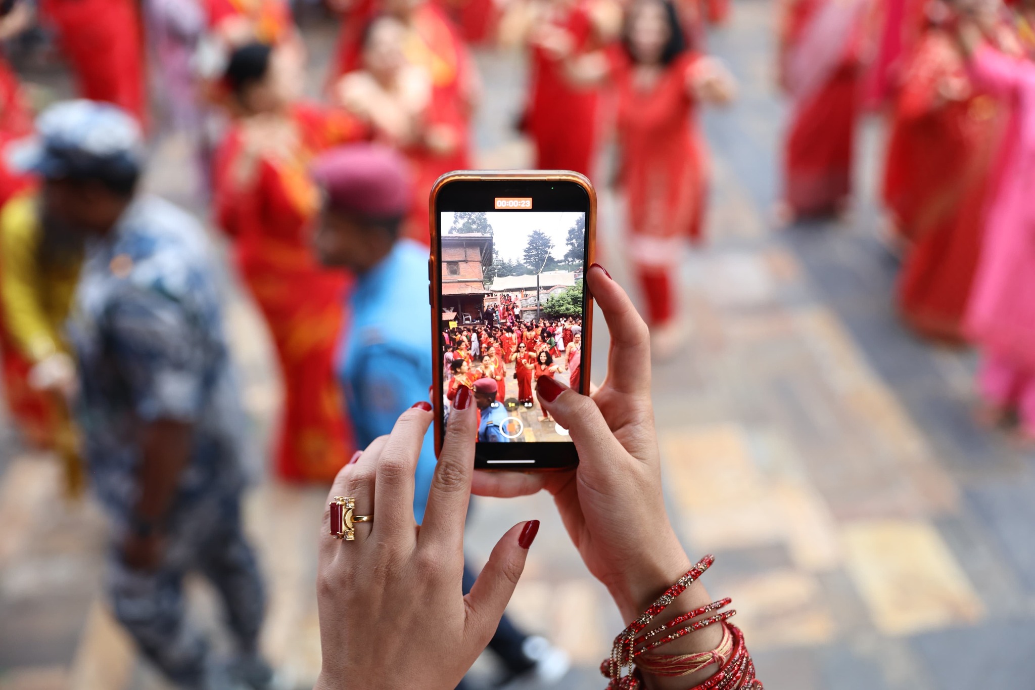 Capturing the Spirit of Teej