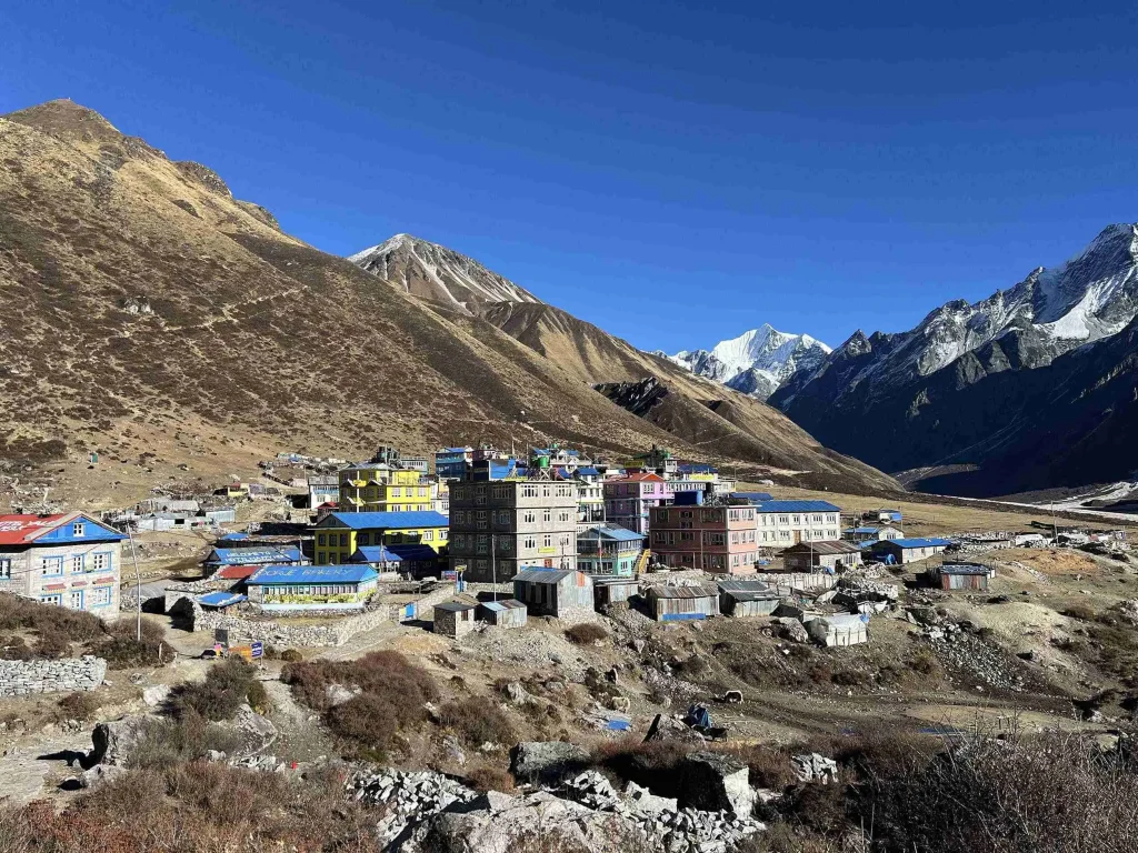 Kyanjin Gompa - the last valley of Langtang Valley Trek