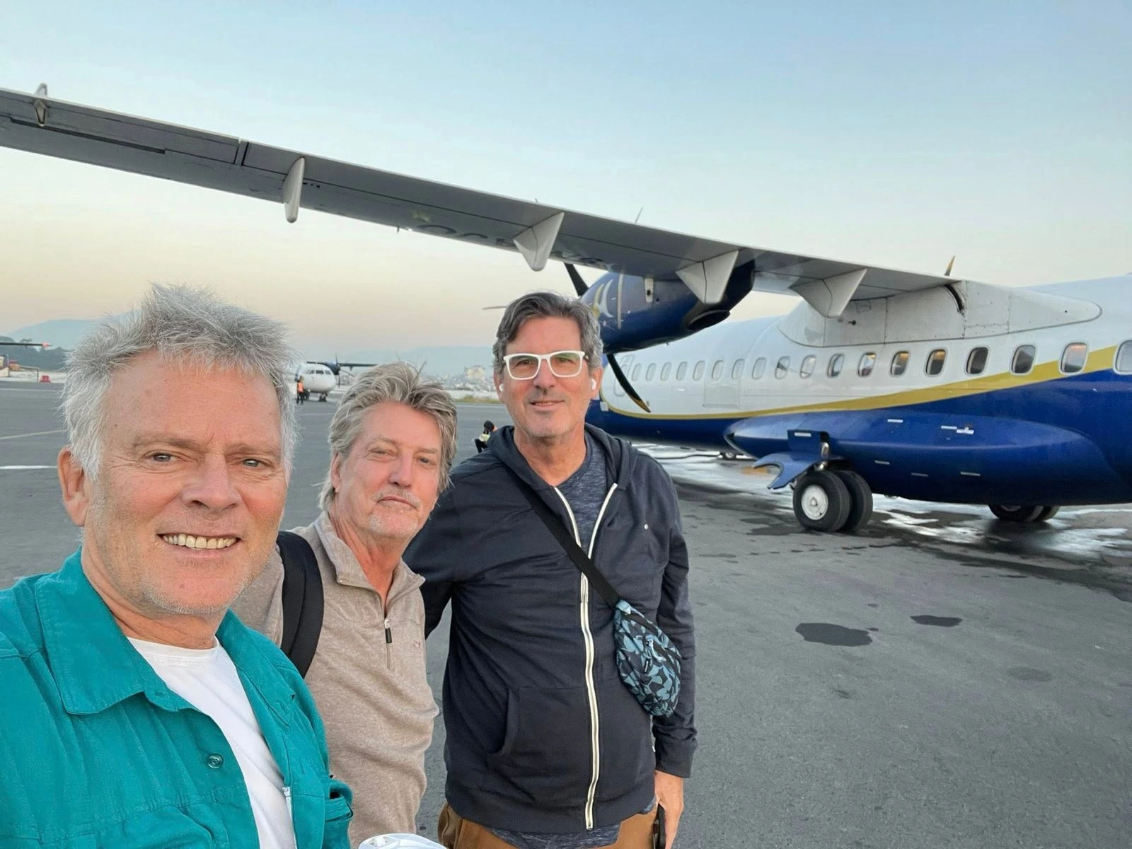 Team Photo - Kathmandu International Airport