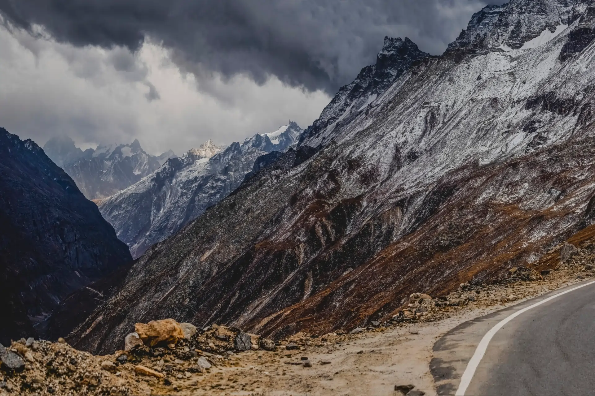 Parnoramic Himalayan Mountain scapes 