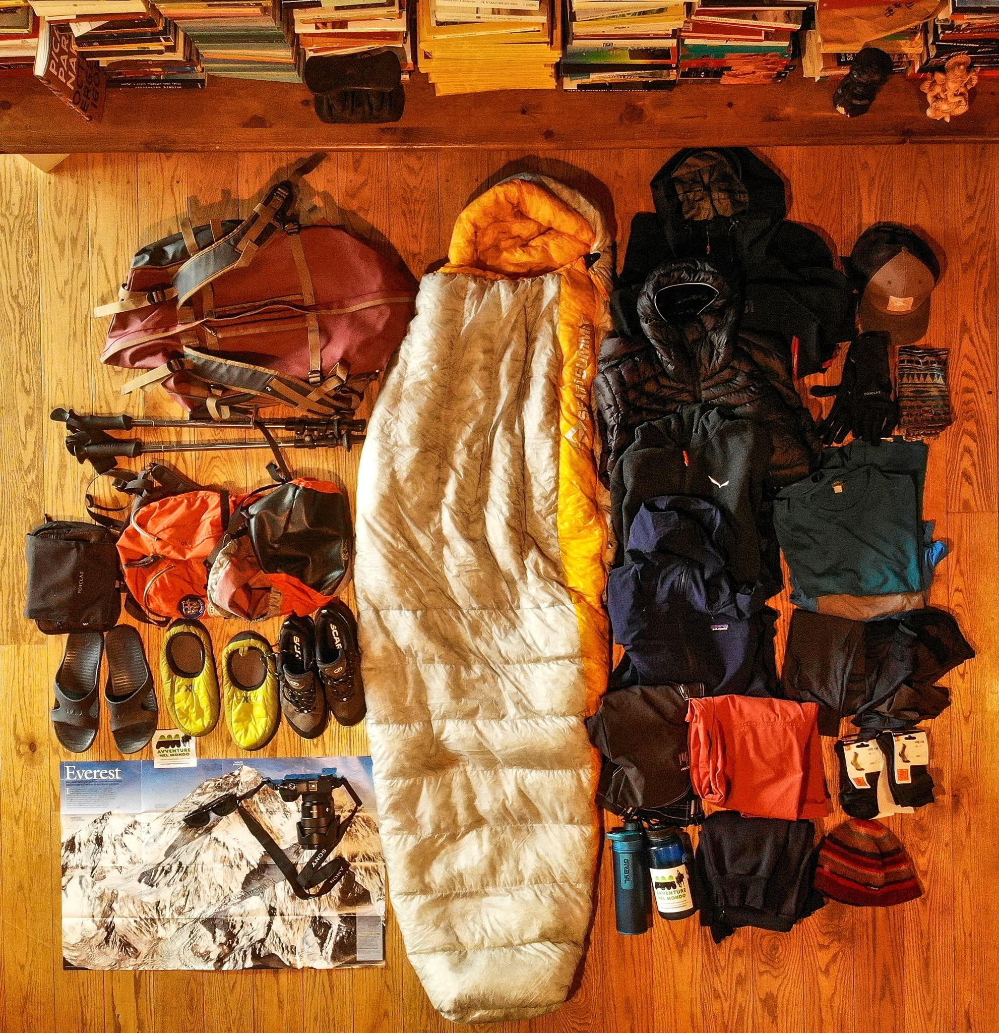 Everest base camp packing list and essential